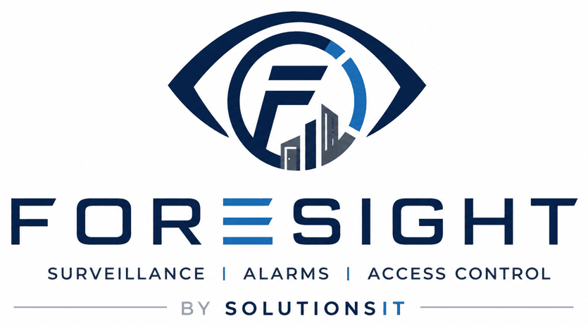 Foresight Security. Surveillance, alarms, access control. By SolutionsIT.